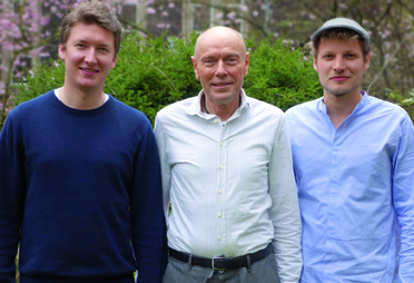 von links: Manuel Ronnefeldt, Paul J. Kohtes, Jonas Leve