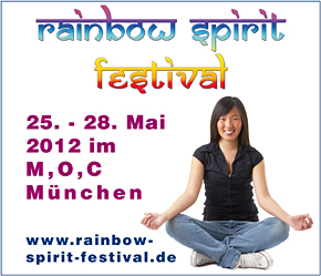 Anzeige des Rainbow Spirit Festivals