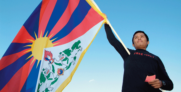 Flagge zeigen für Tibet