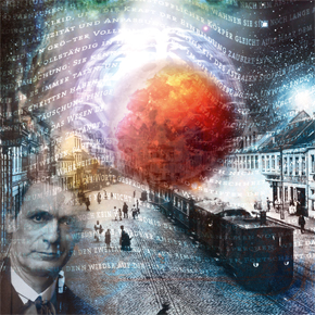 Collage "Die andere Seite der Welt"